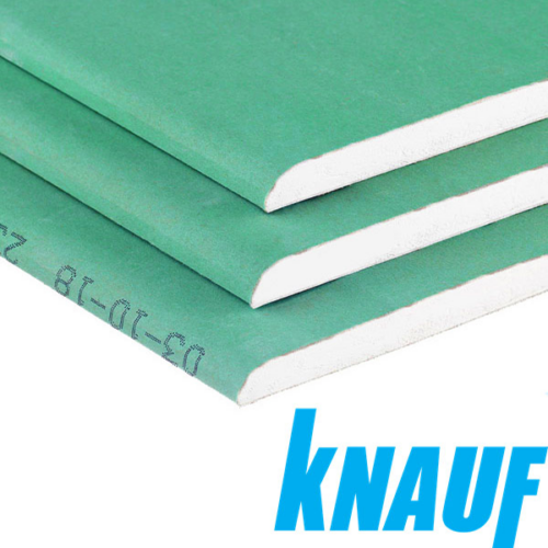 Knauf Yeşil Alçıpan WR Suya Dayanıklı 12,5mm