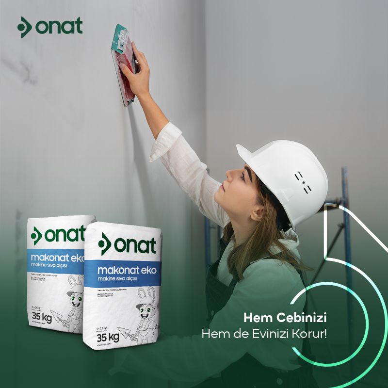 Onat Makine Alçısı 35KG Makonat