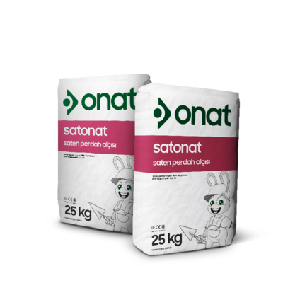 Onat Saten Alçı 25KG Satonat