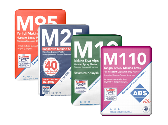 ABS Makine Alçısı 35KG M19 Serisi