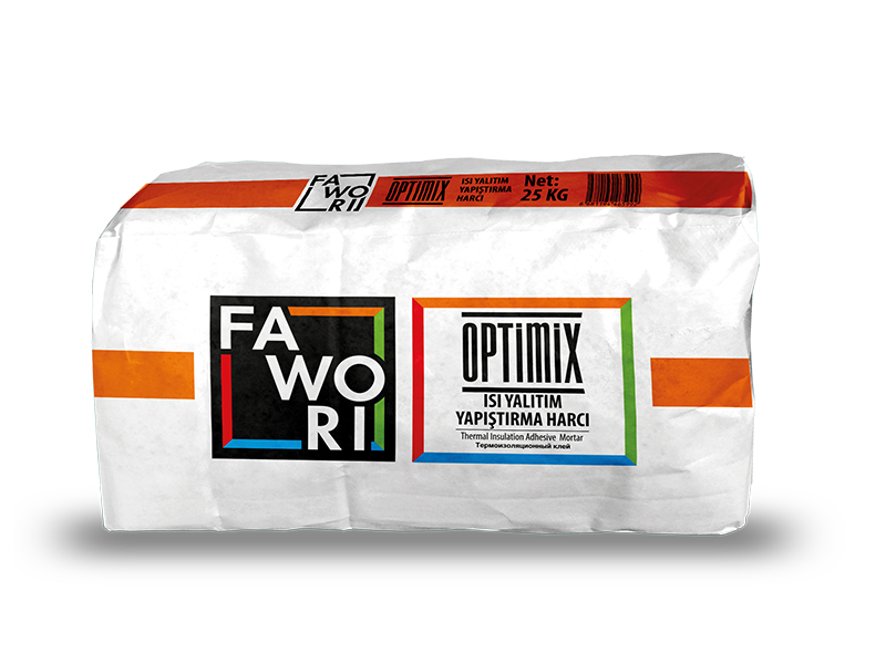 Fawori Optimix Isı Yalıtım Mantolama Yapıştırıcı 25KG