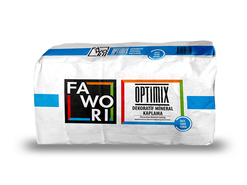 Fawori Optimix Isı Yalıtım Mantolama Tane Doku Dekoratif 25KG