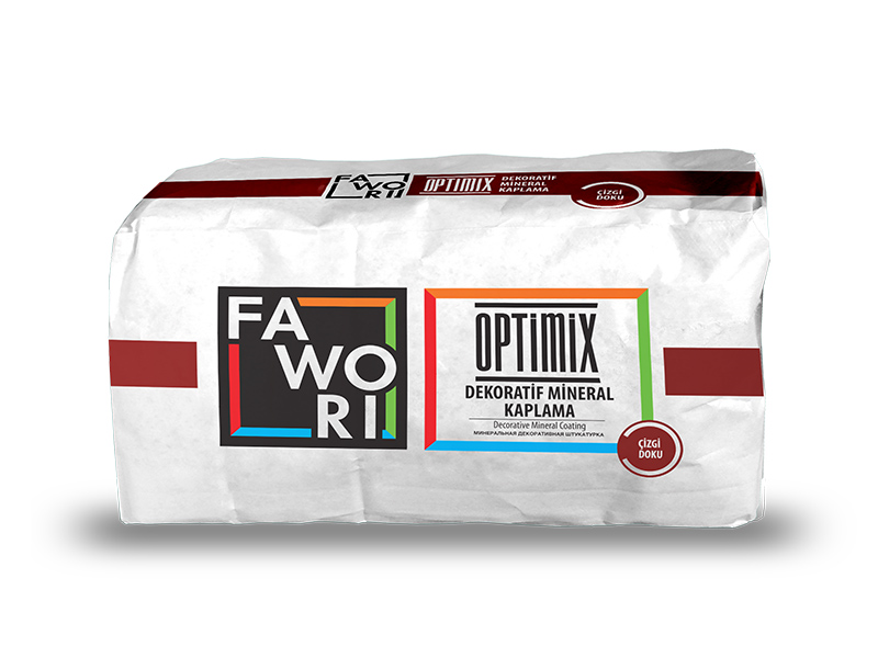 Fawori Optimix Isı Yalıtım Mantolama Çizgili Dekoratif 25KG