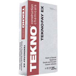 Tekno Teknofay Ex Flex Granit Yapıştırıcı C2TE 25KG