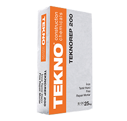 Tekno Teknorep 200 İnce Tamir Harcı 25KG