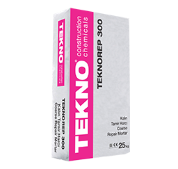 Tekno Teknorep 300 Kalın Tamir Harcı 25KG