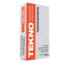 Tekno Teknoizosıva Isı Yalıtım Levha Sıvası 25KG