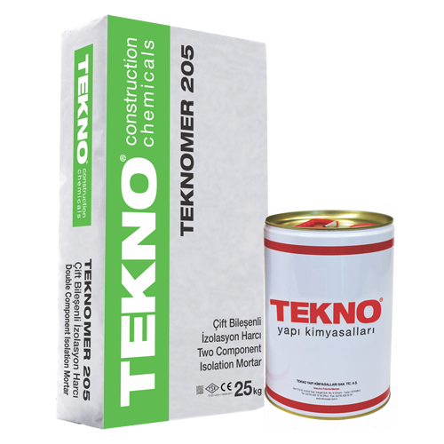 Tekno Teknomer 205 Tam Elastik Su Yalıtımı 25+10KG