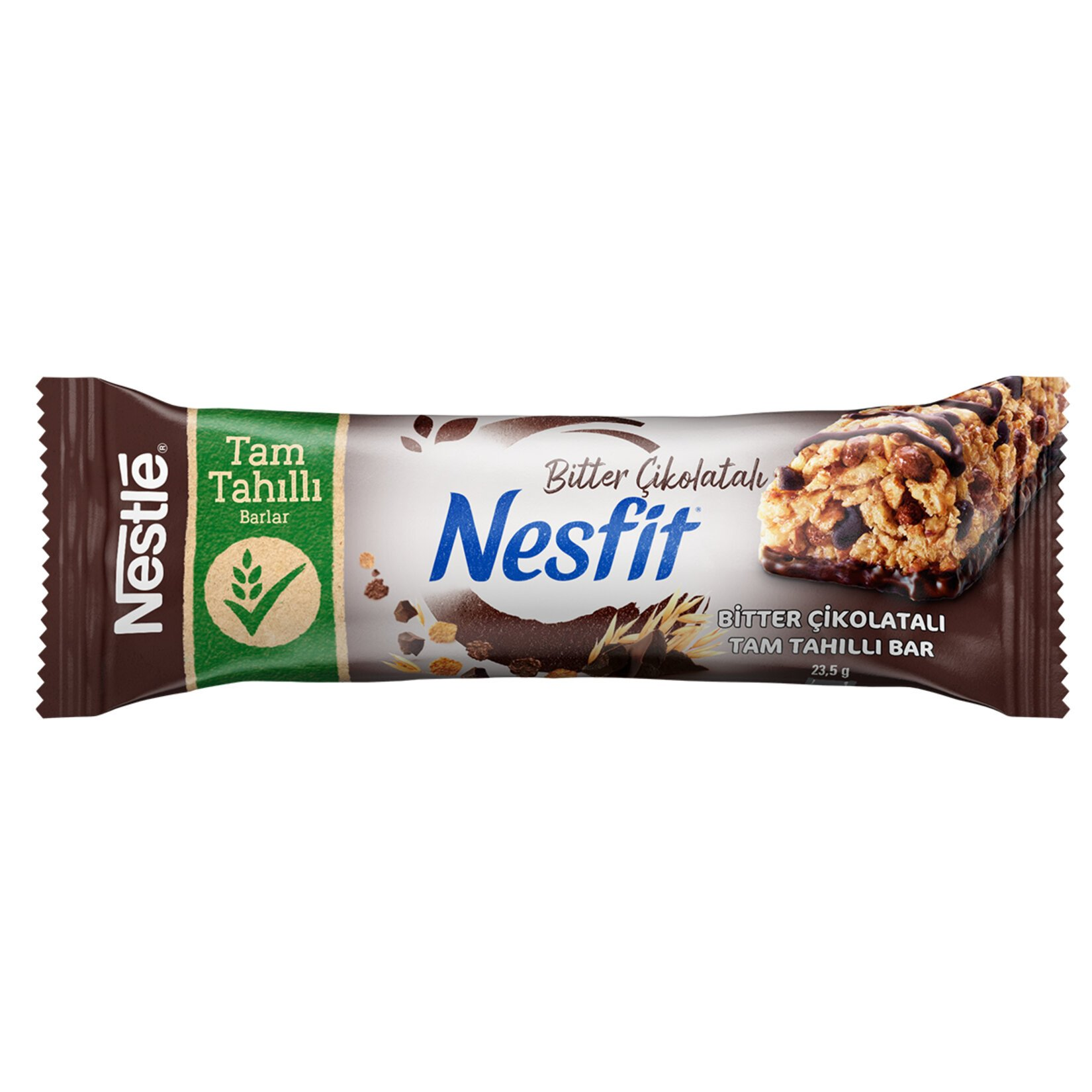 NESFIT BITTER ÇIKOLATALI TAM TAHILLI BAR 23,5G