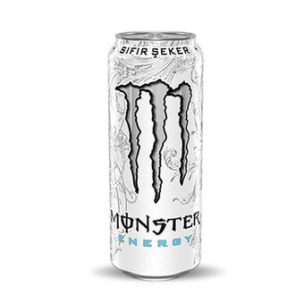 MONSTER BEYAZ ENERGY SIFIR SEKER 500ML