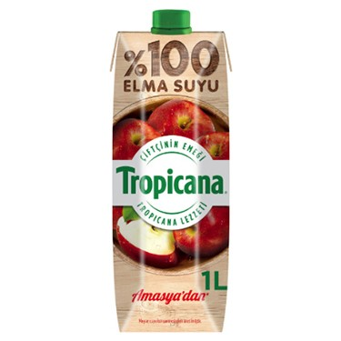 TROPICANA %100 ELMA SUYU 1L