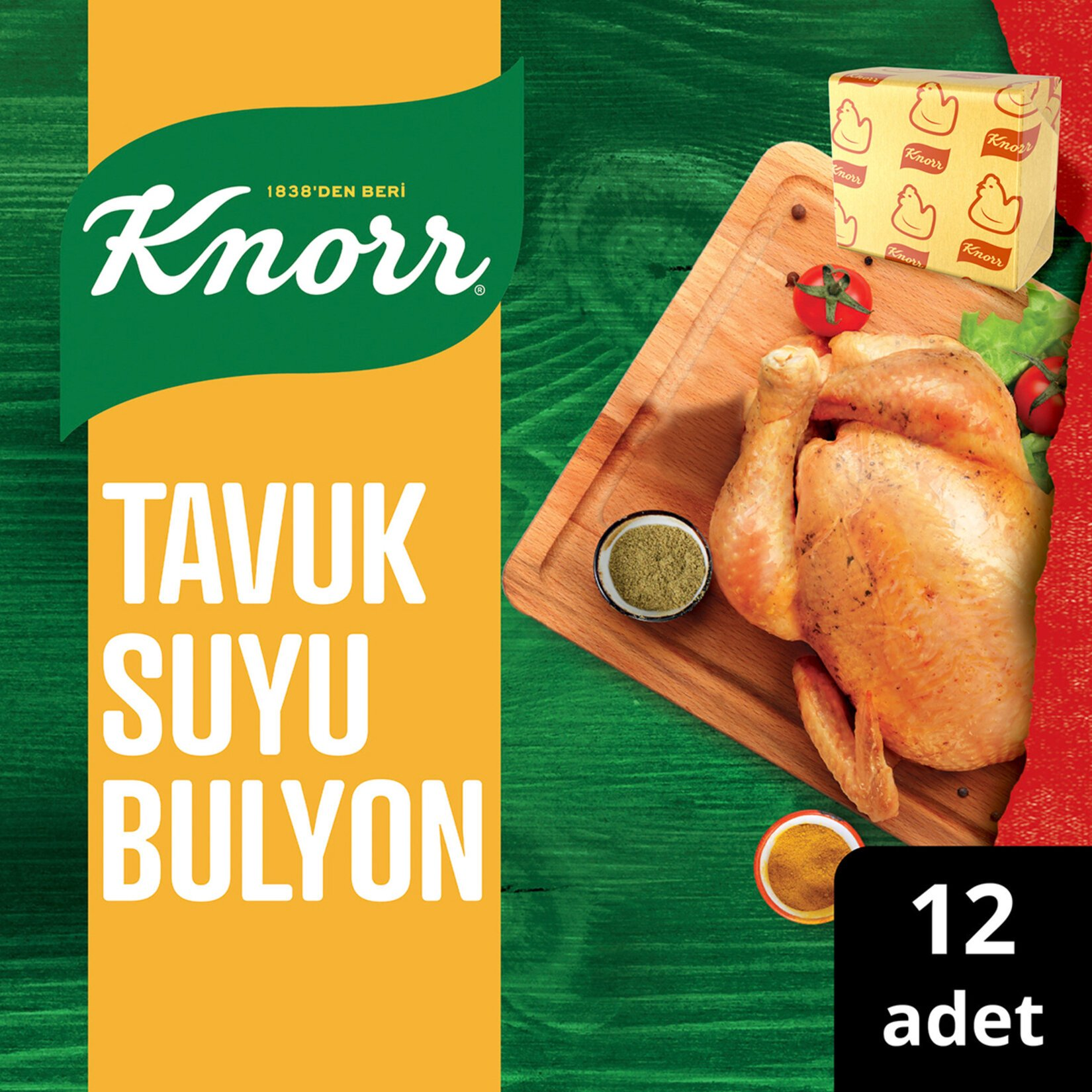 KNORR TAVUK BULYON 12LI