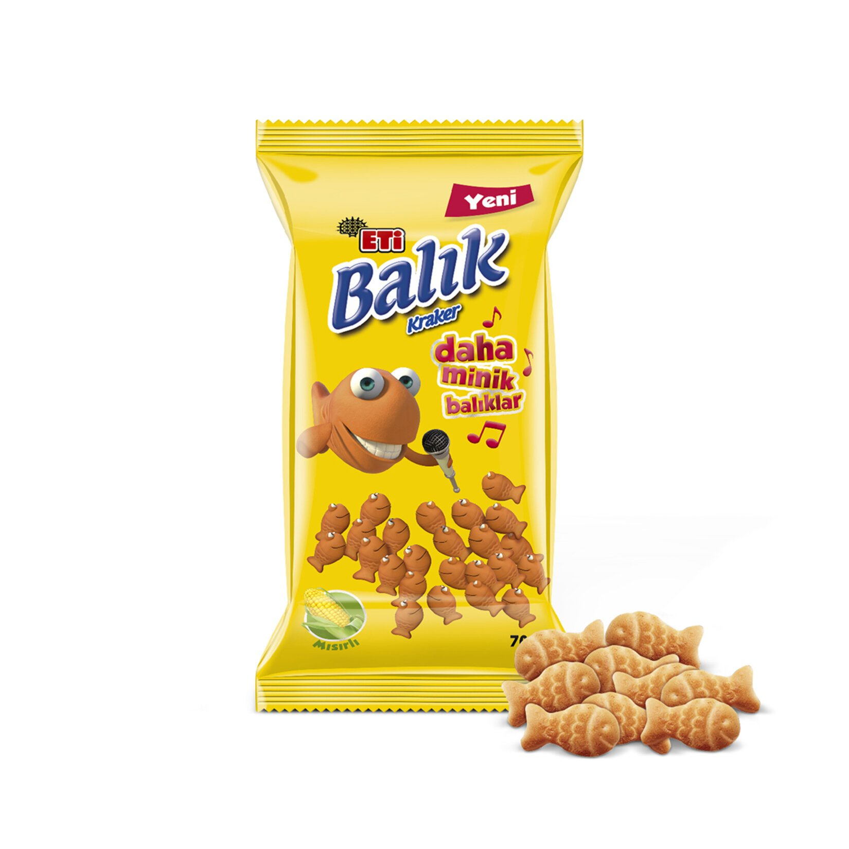 ETİ MİNİ MISIRLI BALIK KRAKER 70 G
