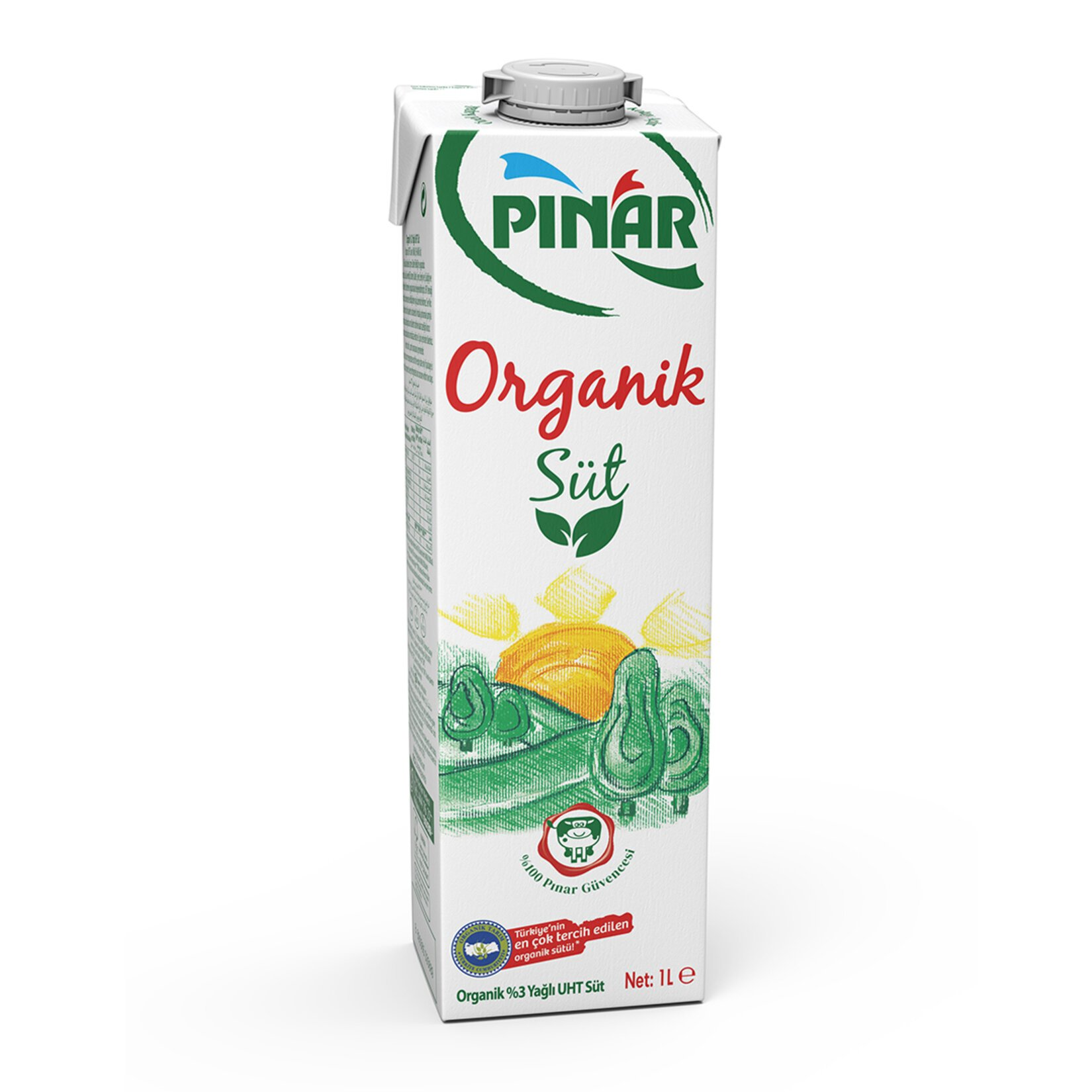PINAR ORGANIK SÜT 1LT