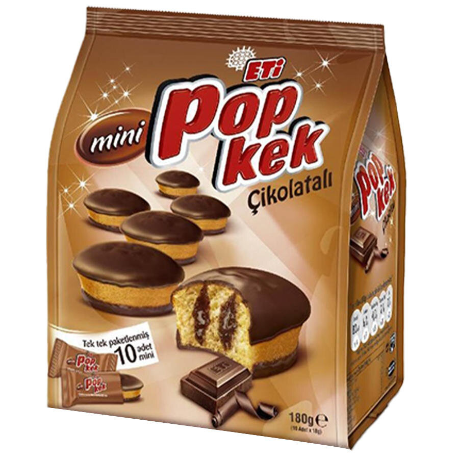 ETİ POPKEK MİNİ ÇİKOLATALI 180 G