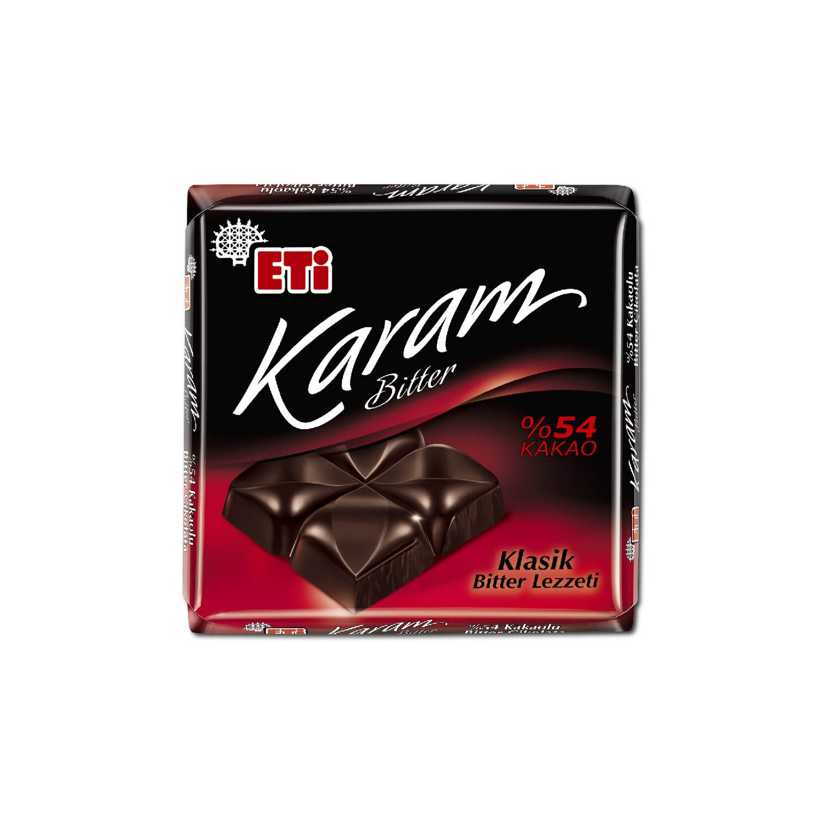 ETİ KARAM %54 KAKAOLU BİTTER ÇİKOLATA 60 G