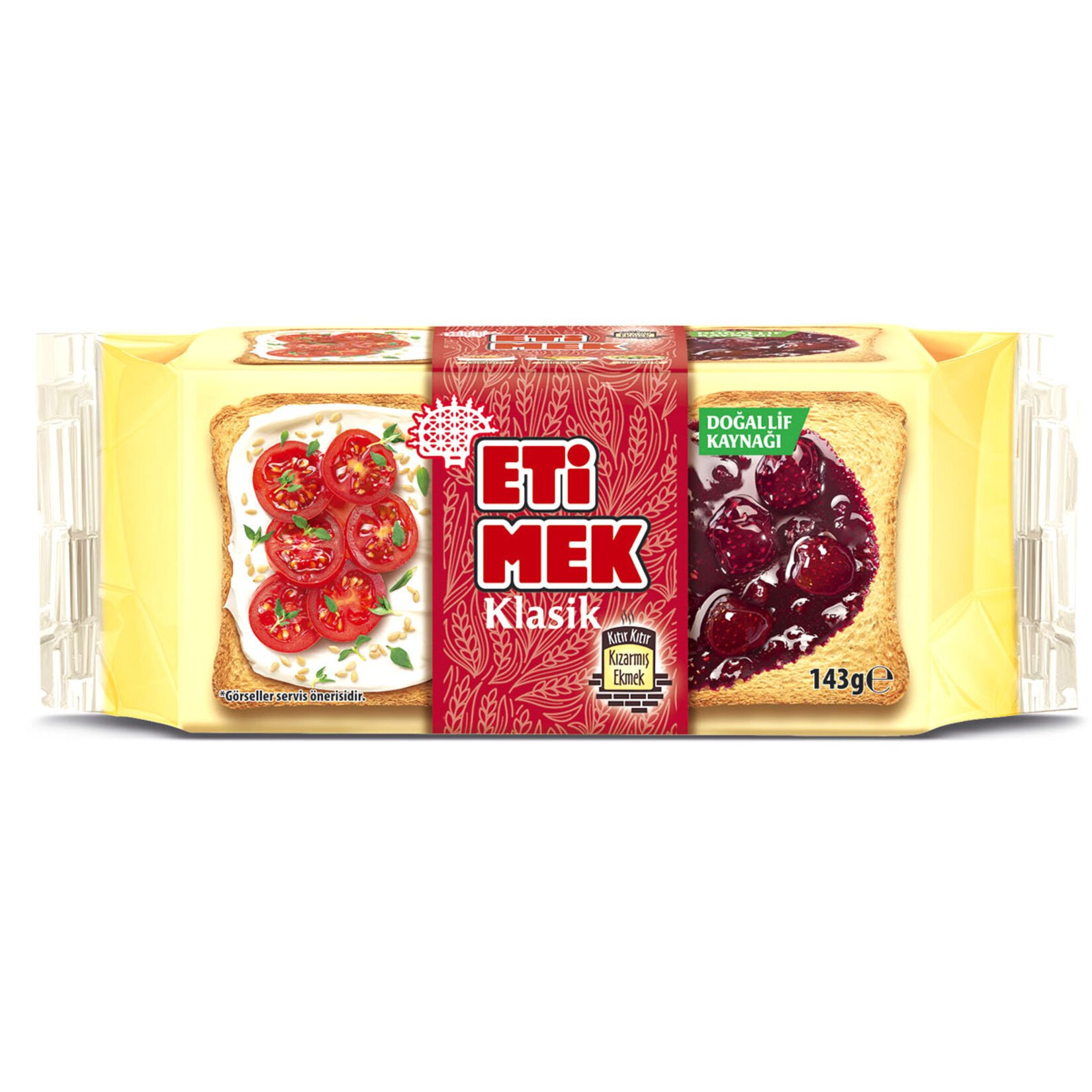 ETİ ETİMEK KLASİK KIZARMIŞ EKMEK 143 G