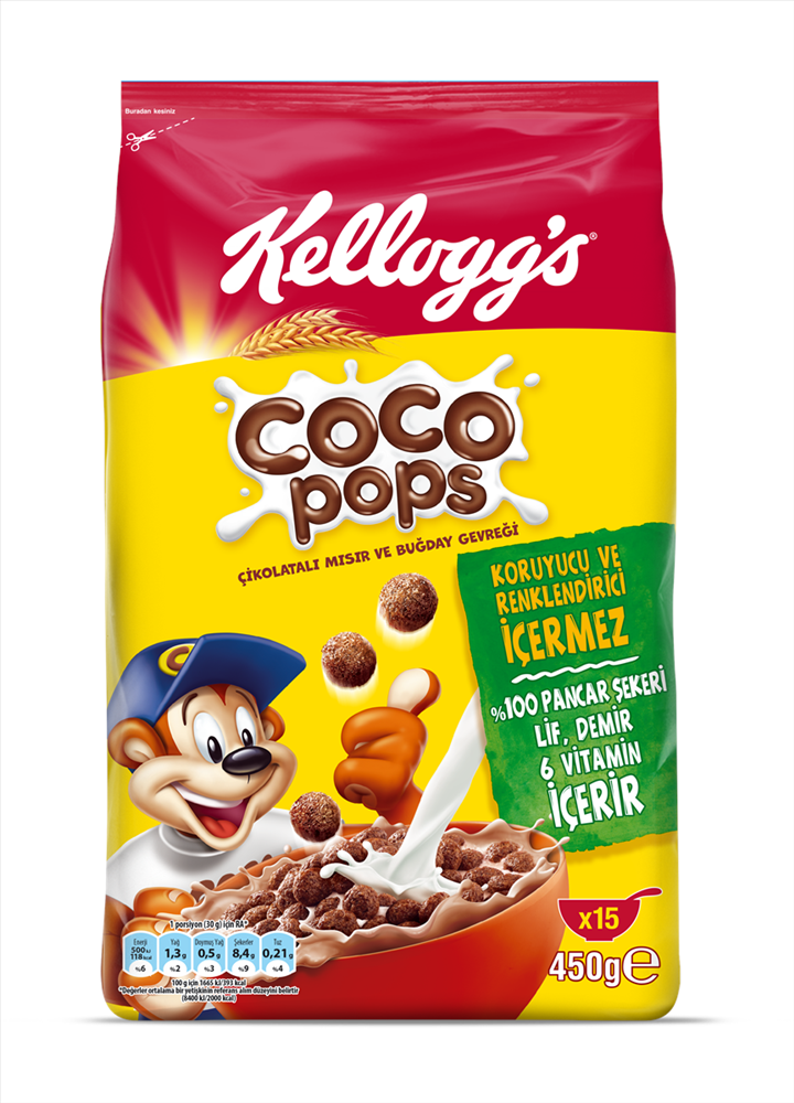 COCOPOPS TOPLART 450 GR