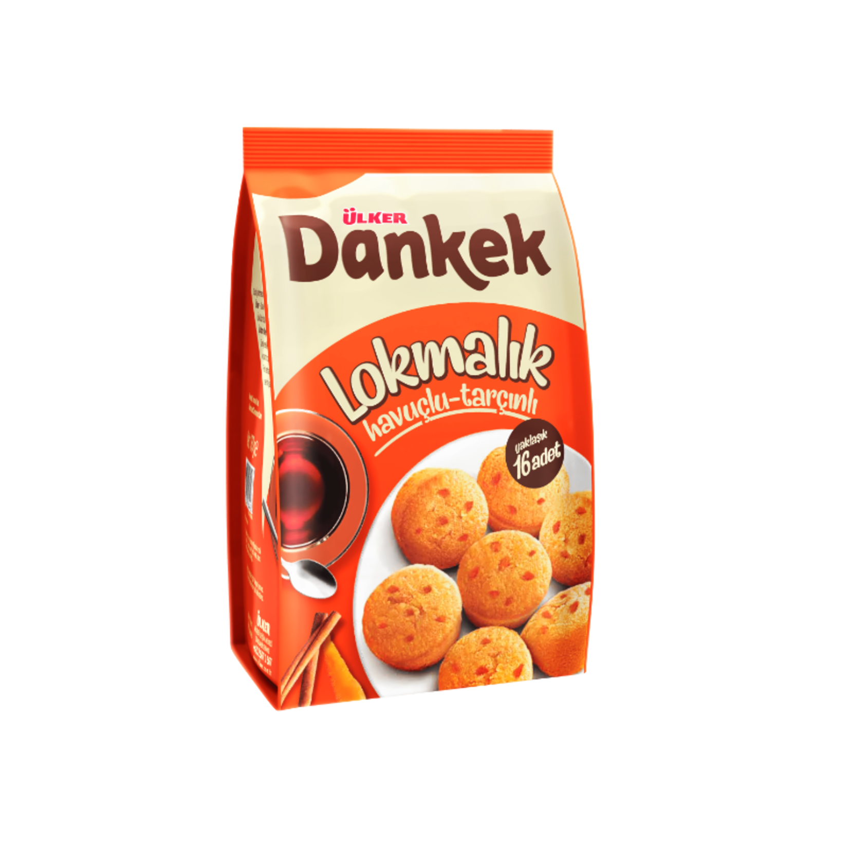 ÜLKER DANKEK LOKMALIK HAVUÇLU 160G