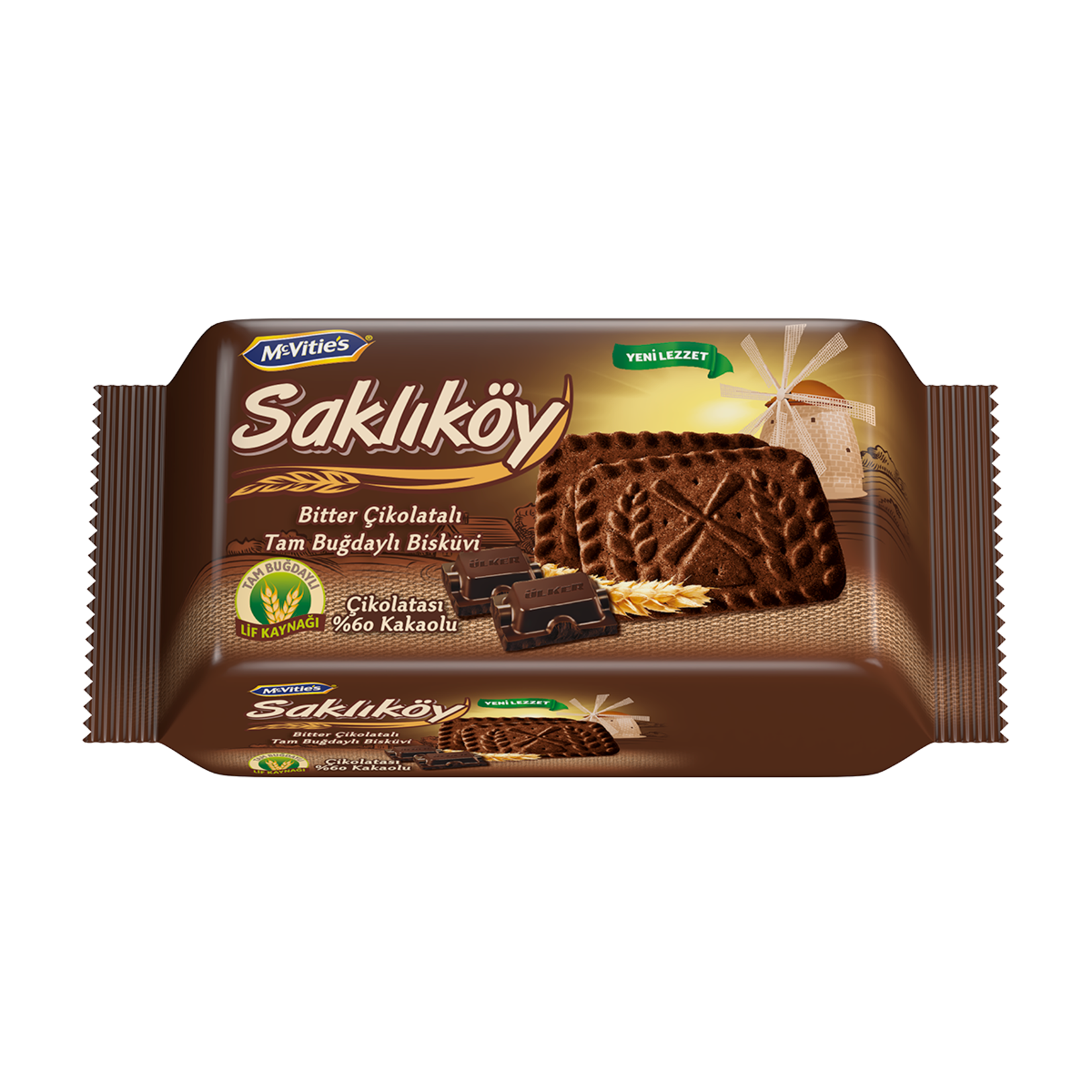 SAKLIKÖY BITTERT ÇIKOLATALI BISKÜVI 122G