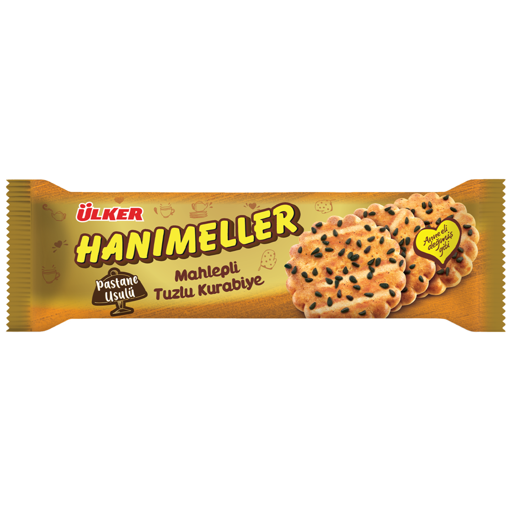 ÜLKER HANIMELLER TUZLU MAHLEPLI 81GR