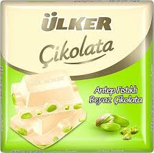 ÜLKER ANTEP FISTIKLI BEYAZ ÇIKOLATA 65G