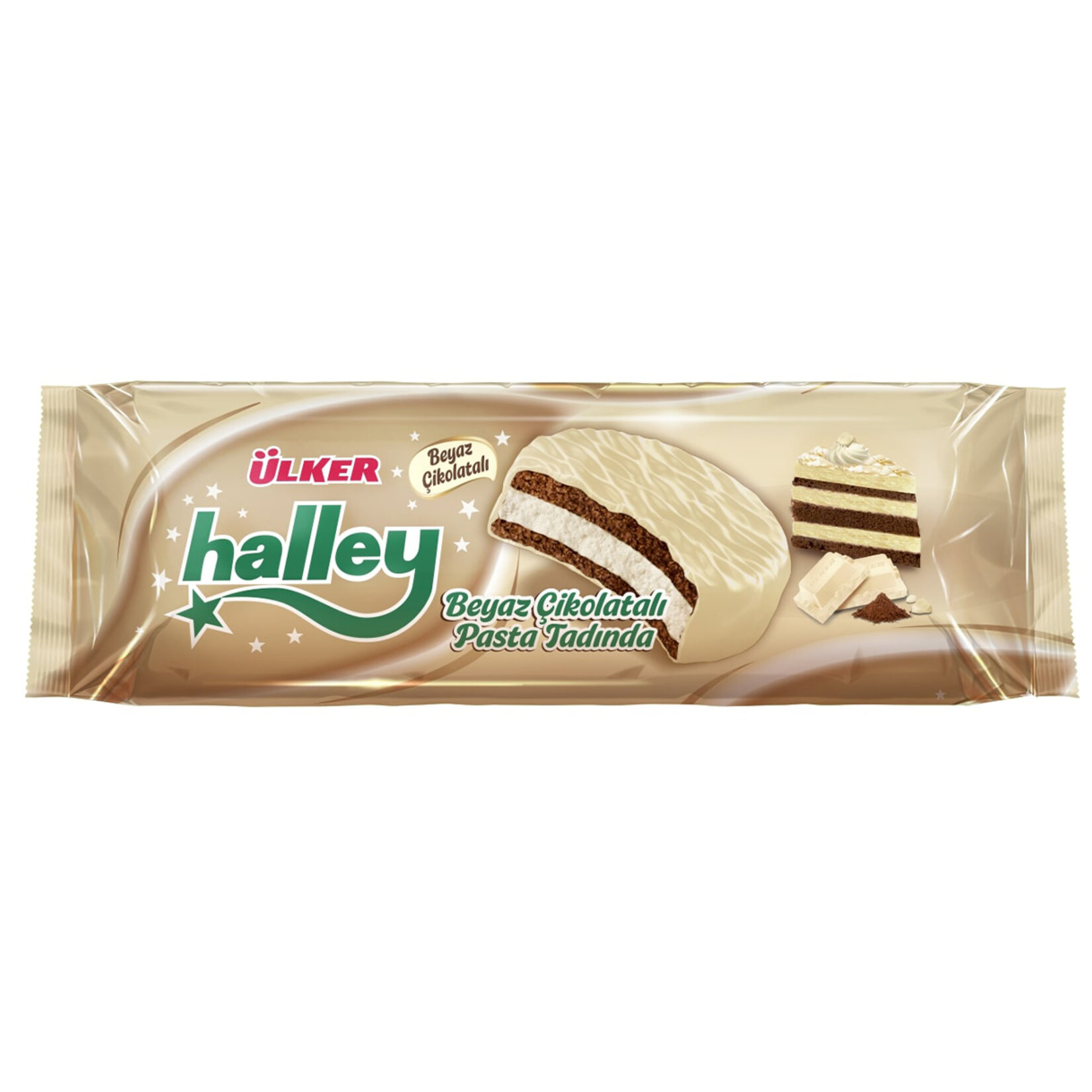 ÜLKER HALLEY BEYAZ ÇIKOLATA 210G