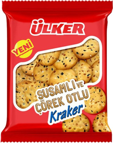ÜLKER SUSAMLI COREKOTLU KRAKER 44 GR