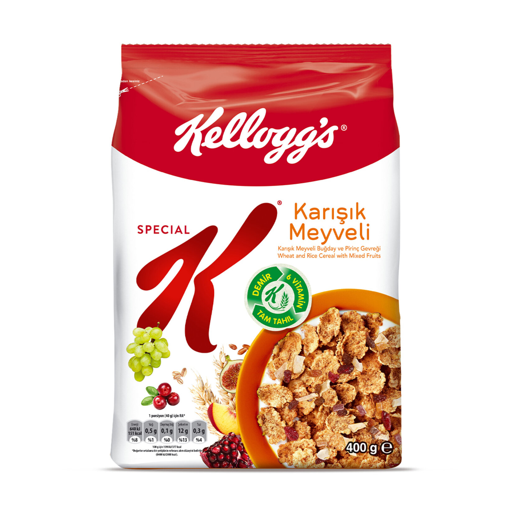 KELLOGS SPECIAL KARISIK MEYVELI 400G