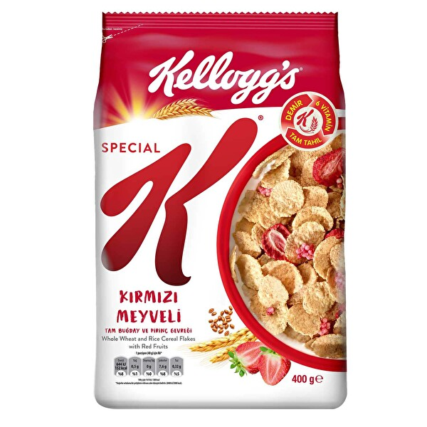 KELLOGS SPECIAL KIRMIZI MEYVELI 400G