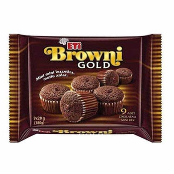 ETI BROWNI GOLD MINI KEK 180G