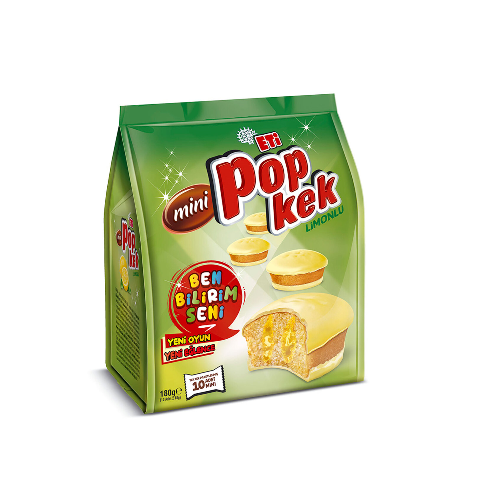 ETI POP KEK MINI LIMONLU 180G