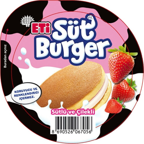 ETİ SÜT BURGER ÇİLEKLİ 35 G