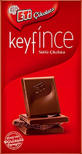 ETI KEYFINCE SÜTLÜ ÇIKOLATA 27G