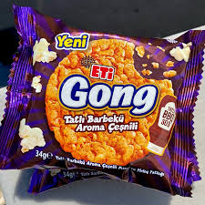 ETİ GONG TATLI BARBEKÜ AROMALI 34 G