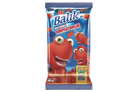 ETİ KETÇAPLI KIRMIZI BALIK KRAKER 40 G