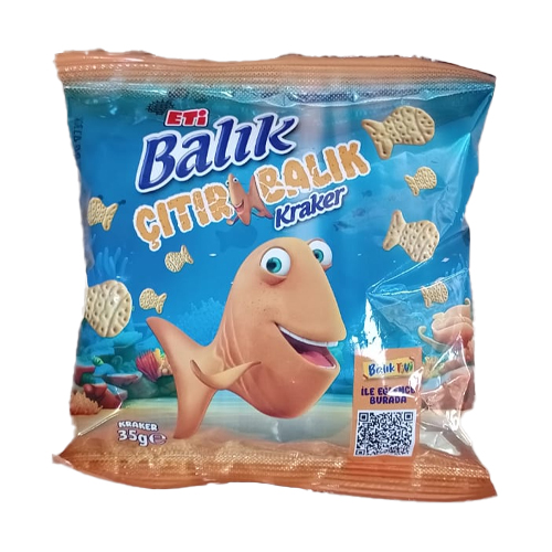 ETİ ÇITIR BALIK KRAKER 35 G