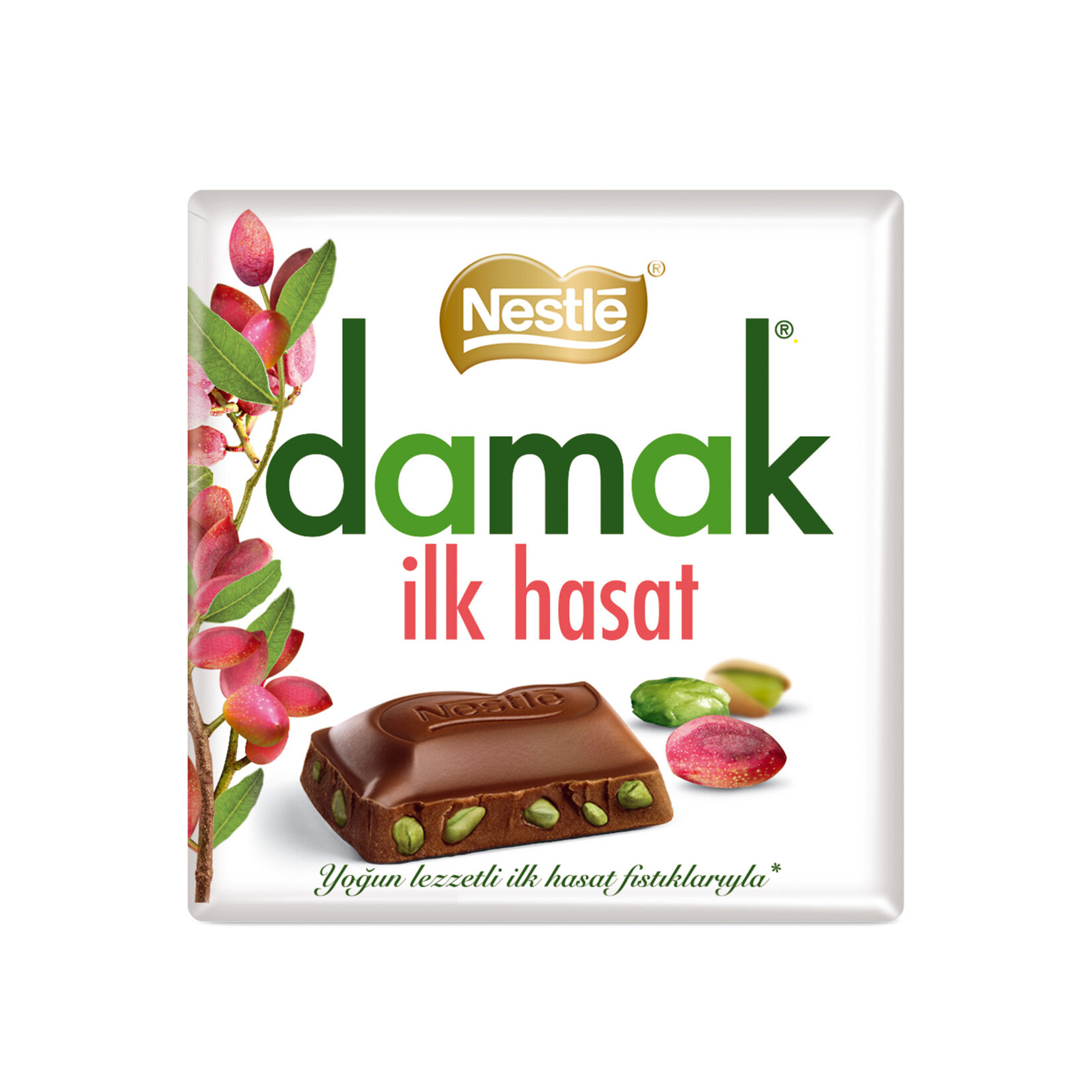 NESTLE DAMAK İLK HASAT ANTEP FISTIKLI SÜTLÜ ÇİKOLATA 60 G