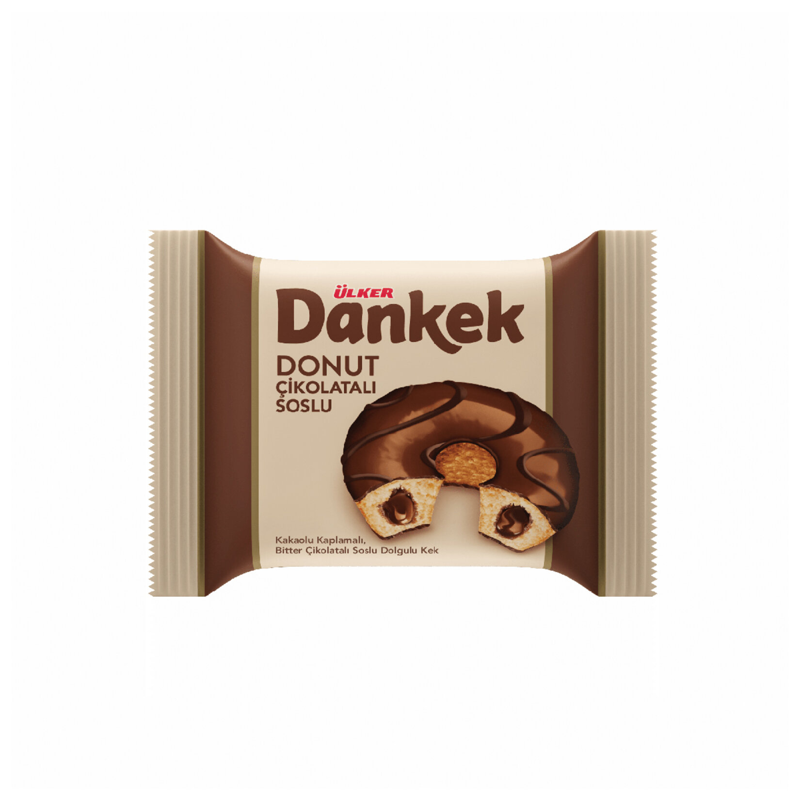 ÜLKER DANKEK DONUT ÇİKOLATA SOSLU KEK 45 G