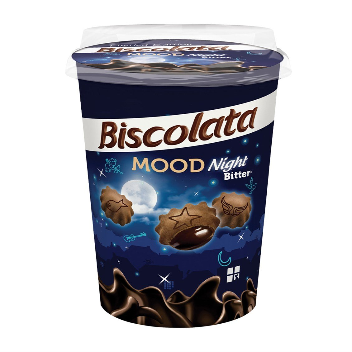 BISCOLATA MOOD BITTER 125G