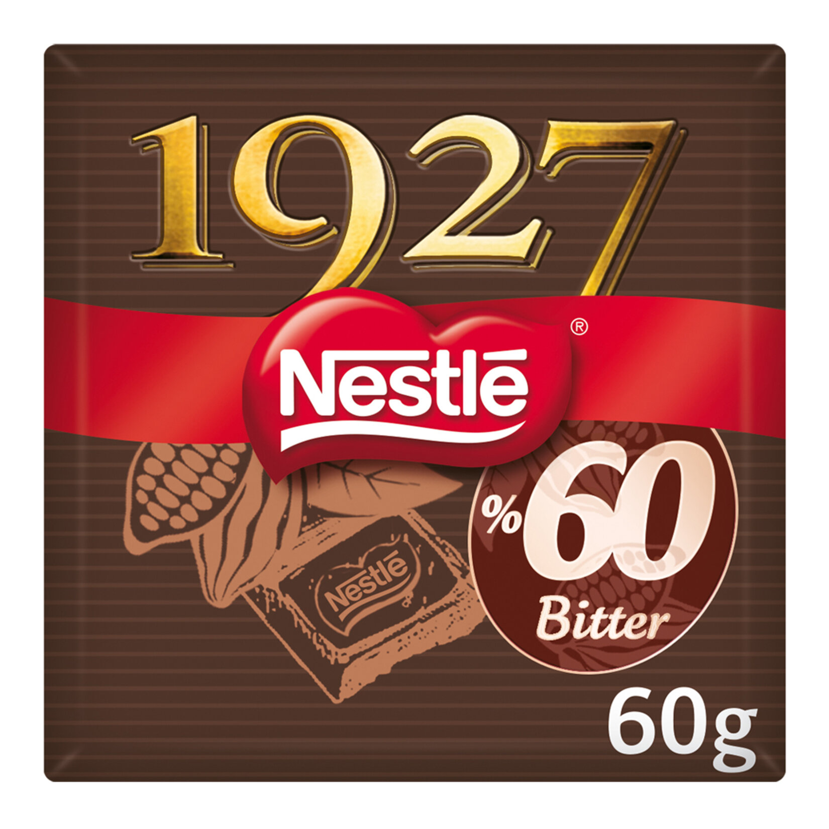NESTLE 1927 %60 KAKAOLU BİTTER ÇİKOLATA 60 G