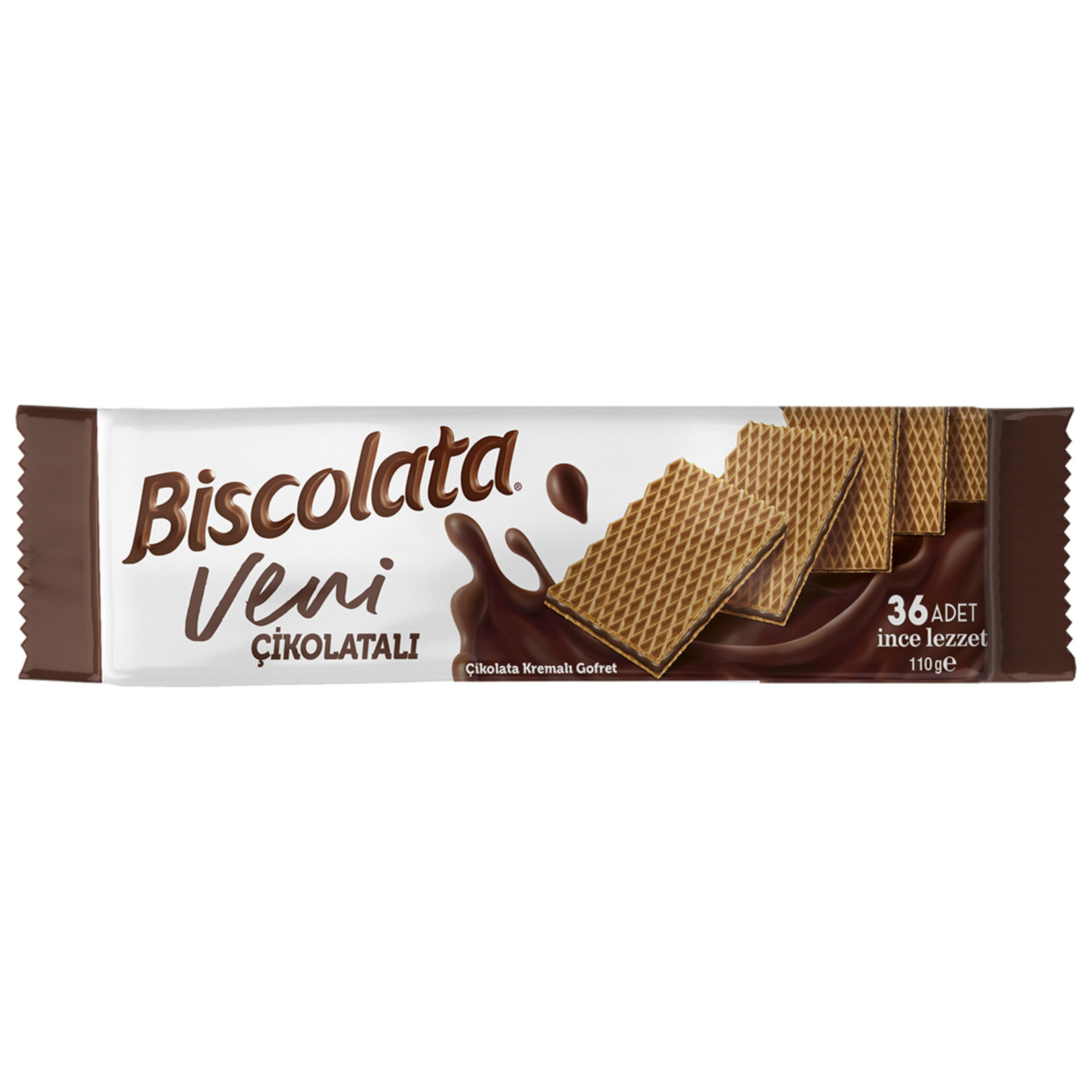 BISCOLATA VENİ ÇİKOLATALI GOFRET 110 G