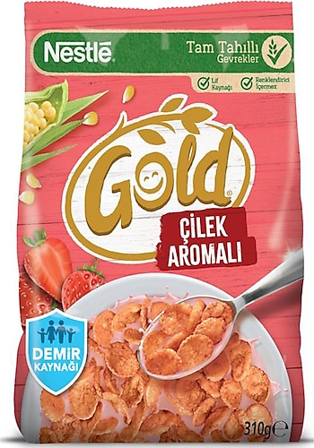 NESTLE GOLD ÇİLEK 310GR