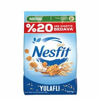 NESTLE NESFİT YULAFLI SADE 504GR