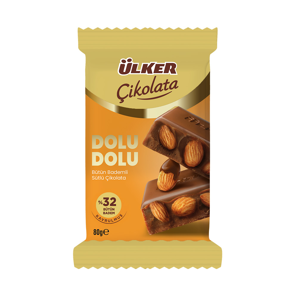 ÜLKER DOLU DOLU BADEM 80GR