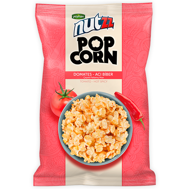 NUTZZ POPCORN DOMATES ACI BIBER