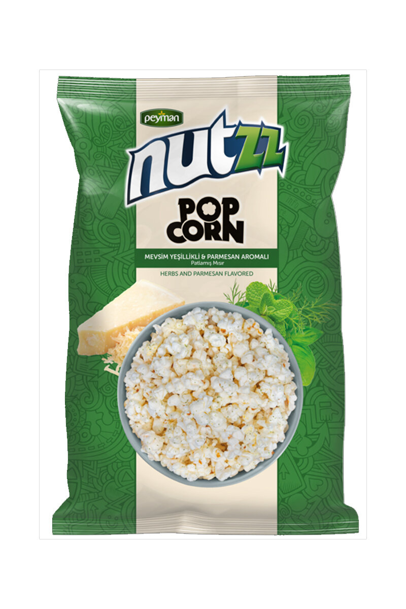 NUTZZ POPCORN MEV YESILLIK 85GR