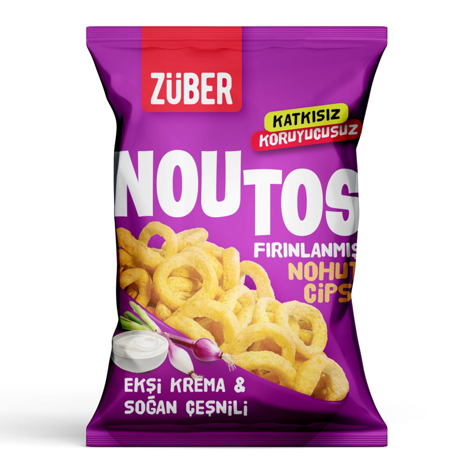 ZÜBER NOUTOS EKŞİ KREMA SOĞAN 55GR