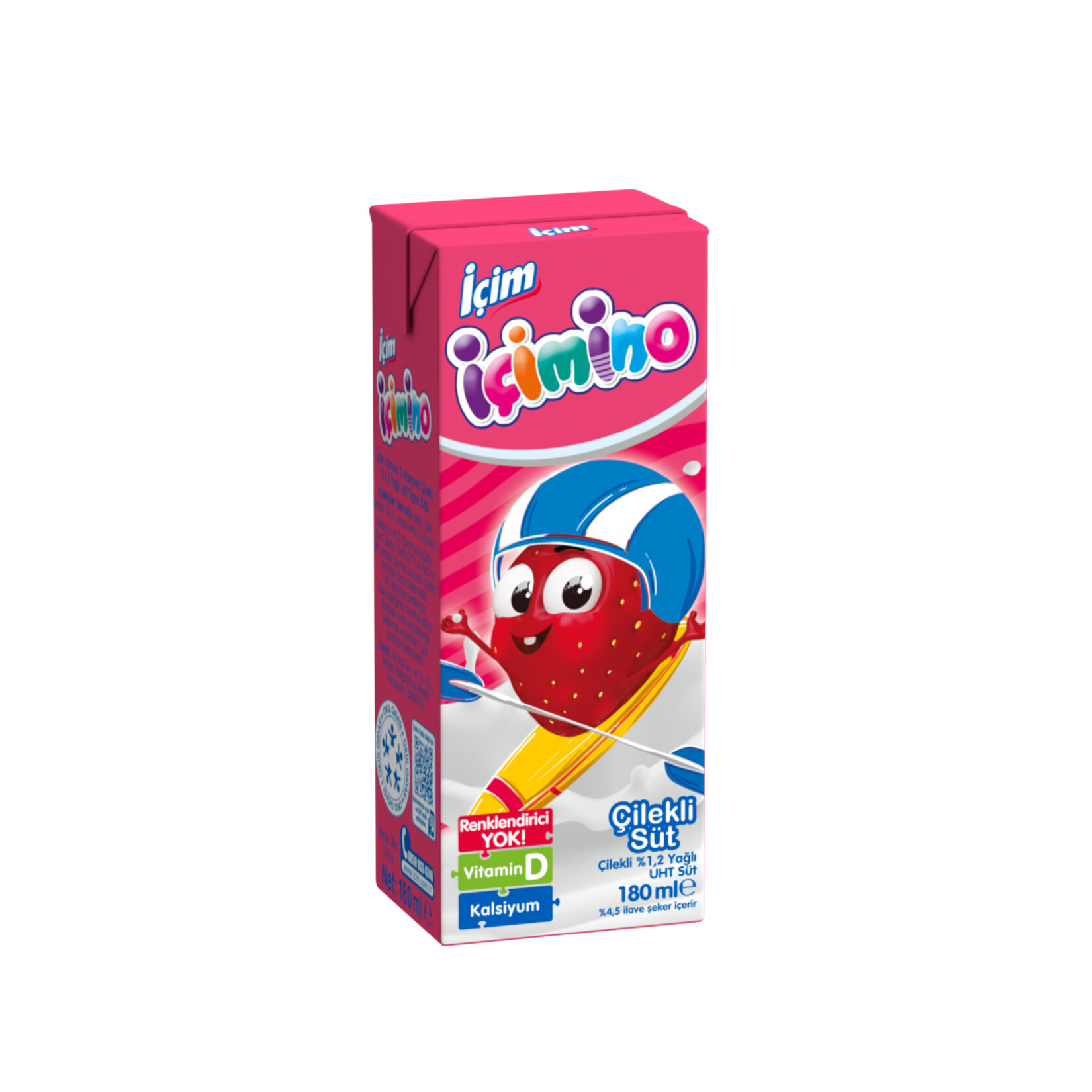 IÇIMINO ÇILEKLI SÜT 180ML