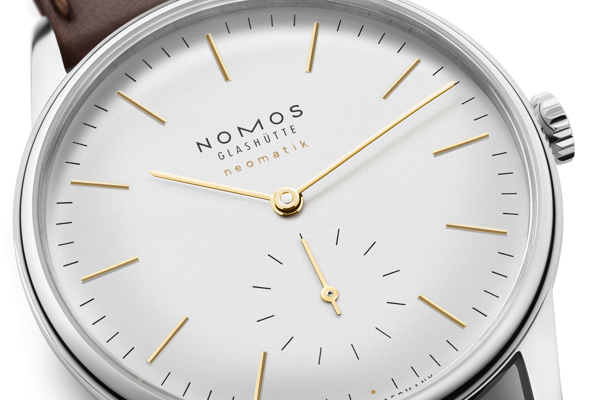 NOMOS GLASHÜTTE ORION NEOMATİK DORE KOL SAATİ | NOMOS GLASHÜTTE